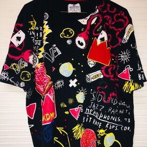 Black Akademiks T-Shirt Graphic Tee Rap Tees Tee